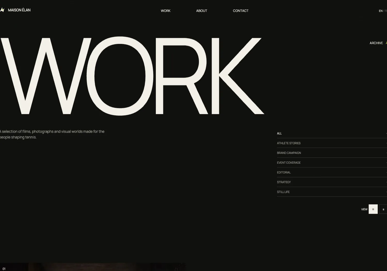 Maison Élan · An index that behaves like a tool