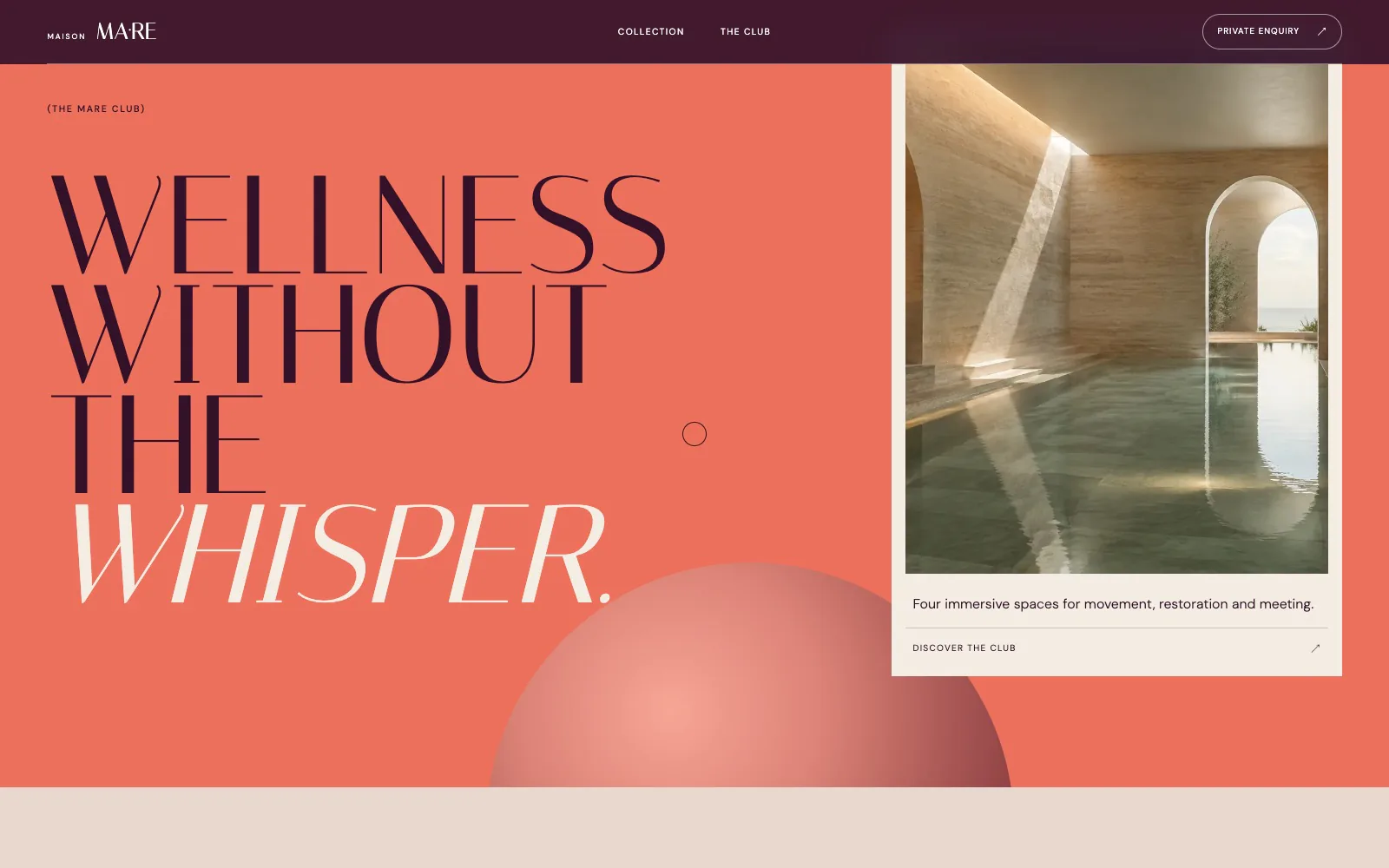 Maison Mare · Big type without breaking