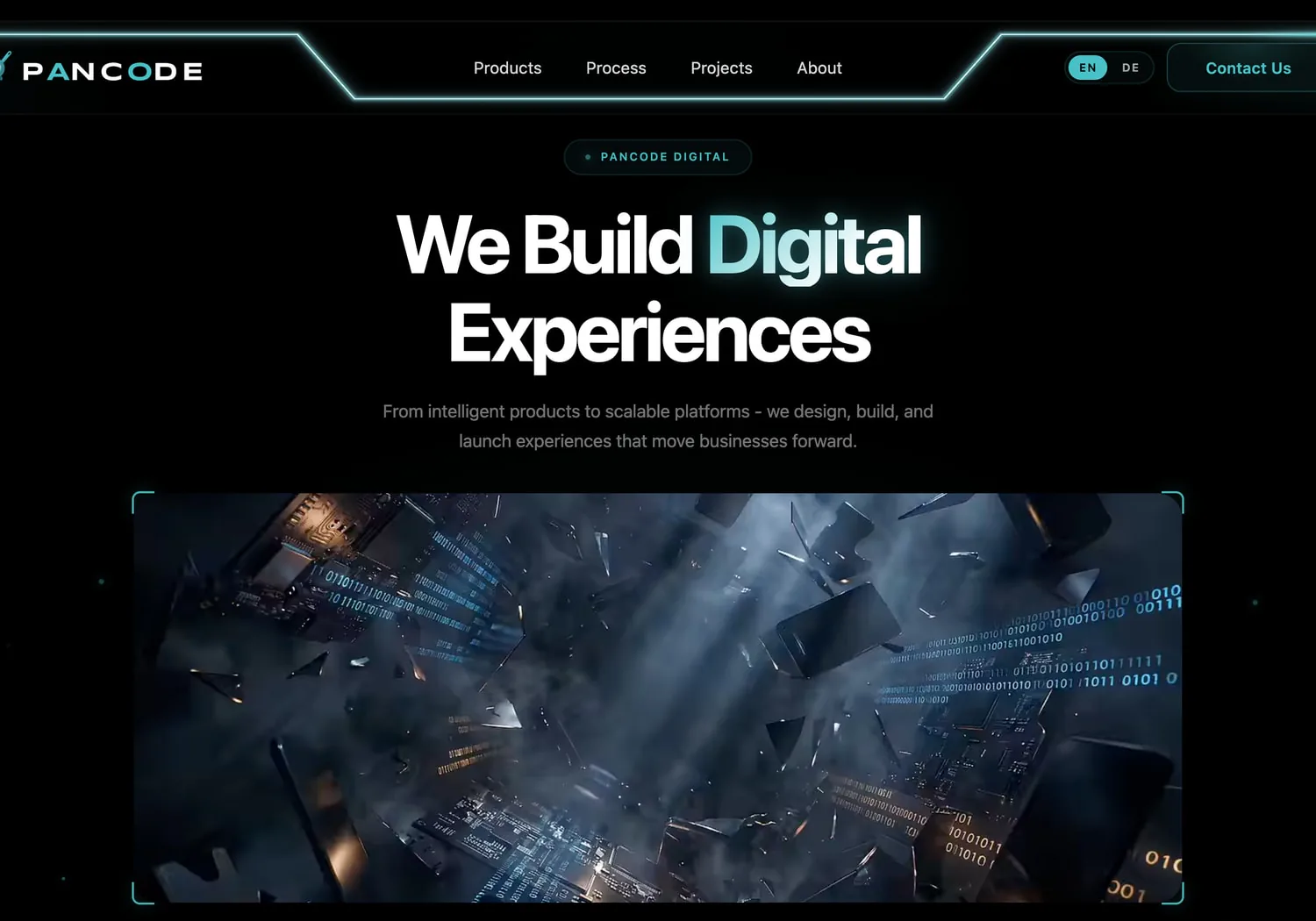 PanCode · The intro is the pitch